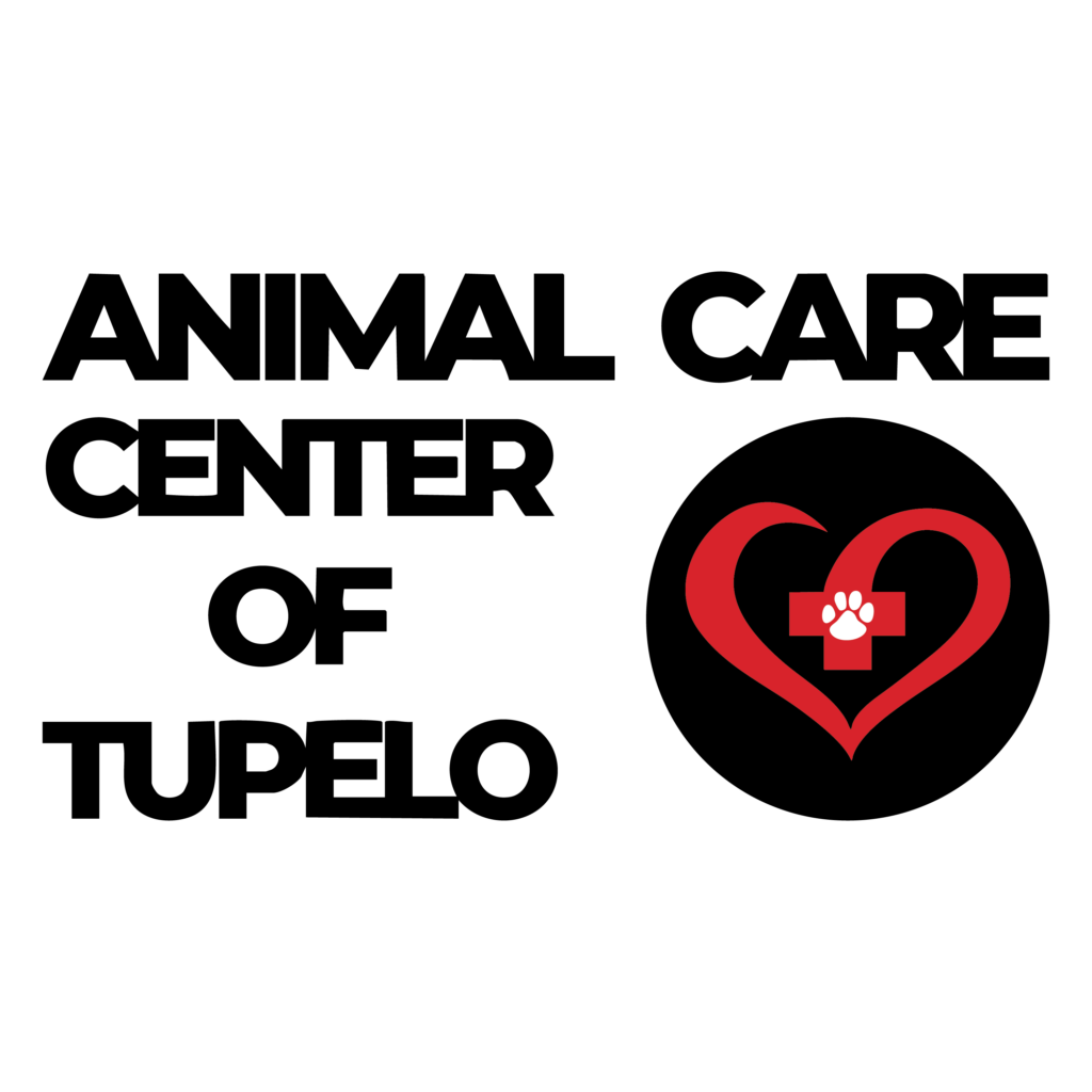 Animal Care Center of Tupelo Left Aligned Black Logo